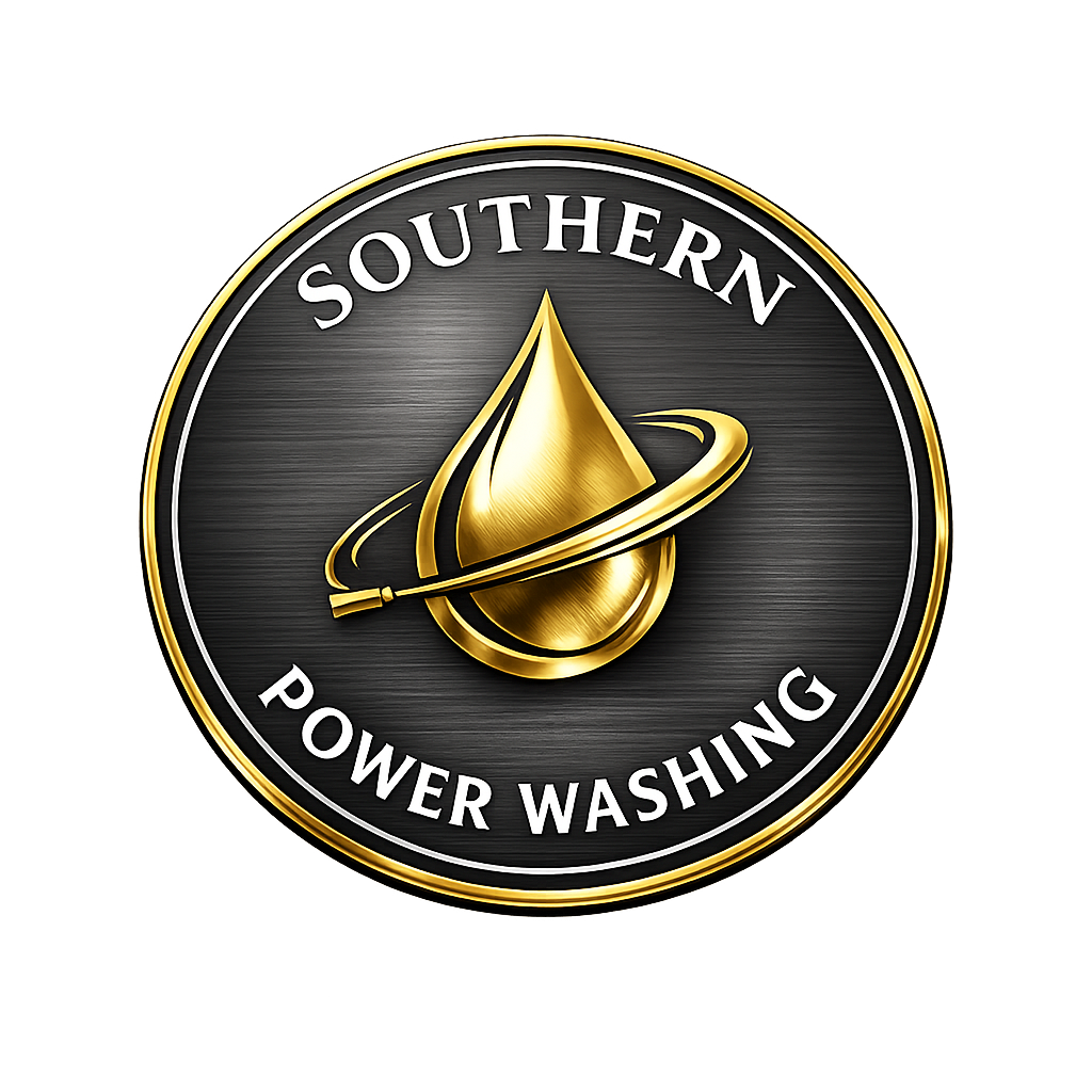 Southern Power Washing badge logo